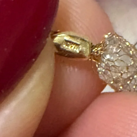 Golden Clef Elegant  14 k Gold Necklace by Premier Designs new - Picture 8 of 10